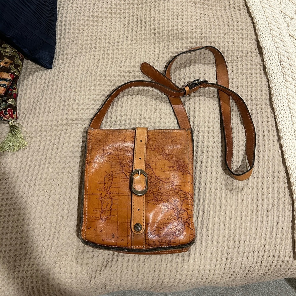 Patricia Nash Brown Crossbody Bag